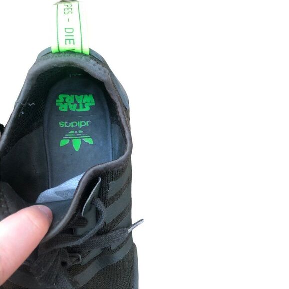 RARE adidas NMD R1 Star Wars Yoda Size 8.5 - Picture 15 of 16